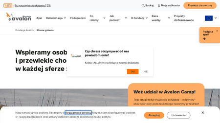 Fundacja Avalon - Bezpośrednia pomoc niepełnosprawnym